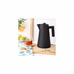 Alessi PlissÃ¨ MDL06 B/UK - Design Electric Kettle in Thermoplastic Resin, English Plug, 170 cl, Black