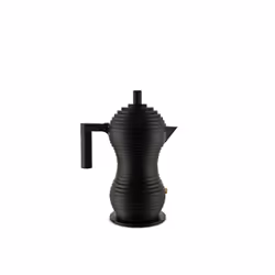 Alessi MDL02/3BB, Moka pot, Black, 125 mm, 72 mm, 165 mm
