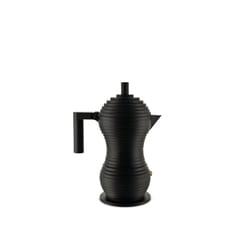 Alessi MDL02/3BB manual coffee maker Moka pot Black