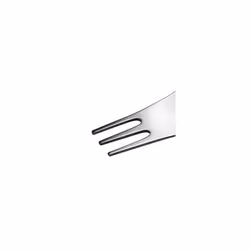 Moscardino GIMR01S4 - Set of Four Design Multipurpose Cutlery, Synthesis of Fork and Spoon, in 18/10 Polished Stainless Steel