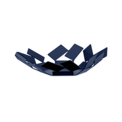 Alessi La Stanza Dello Scirocco MT01 DAZ - Fruit Basket in Steel Coloured with Epoxy Resin, Blue