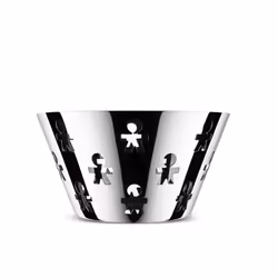 Alessi Girotondo Design Fruit Bowl 23cm Polished
