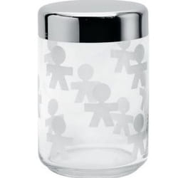 Alessi AKK37 jar Round Glass Transparent