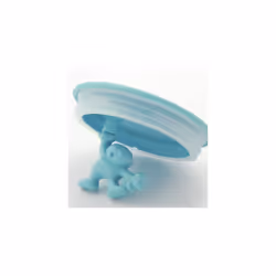 A di Alessi Gianni Spaghetti Holder, Blue Lid, 200 cl, (AMDR08 AZ)