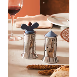 Alessi MGSALB seasoning shaker Black