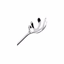 Alessi | Mediterraneo - Design Spaghetti Serving Spoon  Stainless Steel  Mirror Polished
