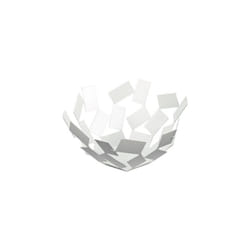 Alessi La Stanza Dello Scirocco Fruit Holder in Steel Coloured with Epoxy Resin, White