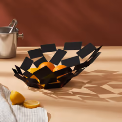 Alessi La Stanza Dello Scirocco Centerpiece  Black  16-1/2-Inch