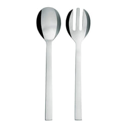 Alessi Santiago Salad Set  8 x 29.5 x 5 cm  Silver