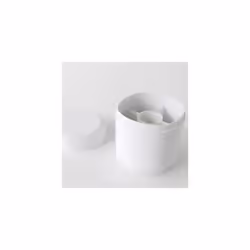 Alessi Birillo Cotton Bud Holder, White