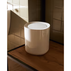 Alessi PL10W laundry basket White