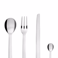 Alessi Pcs Santiago 24 Piece Set  Silver