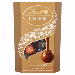 Lindt Lindor Assorted Chocolate Cornet 200 g (Pack of 2)