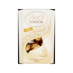 LINDT Lindor White Cornet 200g (Pack of 8)