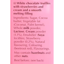 Lindt Lindor Strawberry and Cream Lindor 200g (Pack of 2)