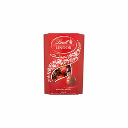 Lindor Milk Chocolate Truffles Box - Approx 16 balls, 200 g - Chocolate Truffles with a Smooth Melting Filling - Gift Present ...