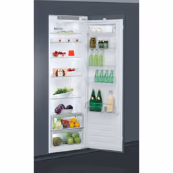 This Whirlpool 6TH SENSE ARG 180832 Built-in Tall Fridge features a dedicated bottle balcony and an antibacterial filter. for ...