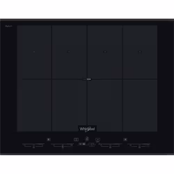 Whirlpool SMO 658C/BT/IXL, Black, Built-in, 70 cm, Zone induction hob, iXelium, 8 zone(s)