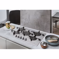 Whirlpool PMW 75D2/IXL Black, Grey Built-in 75 cm Gas 5 zone(s) - Additional view 6