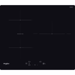Whirlpool WB Q4860 NE, Black, Built-in, 59 cm, Zone induction hob, Glass-ceramic, 3 zone(s)