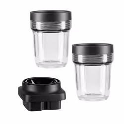 KitchenAid 5KSB2040BBB, Blender jar, Black, Transparent, 0.25 L, Bisphenol A (BPA)