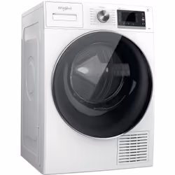 Whirlpool W6 D94WR UK tumble dryer Freestanding Front-load 9 kg A+++ White