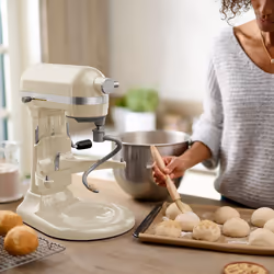 KitchenAid 5KSM60SPXBAC mixer Stand mixer 325 W Almond, Cream