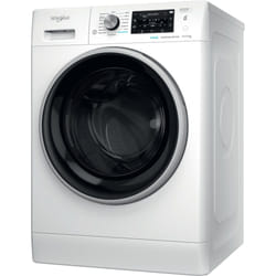 Whirlpool FFWDD 1174269 BSV UK washer dryer Freestanding Front-load White D