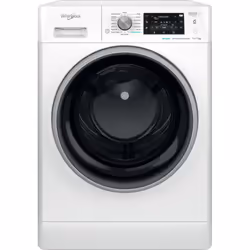 Whirlpool FFWDD 1174269 BSV UK washer dryer Freestanding Front-load White D