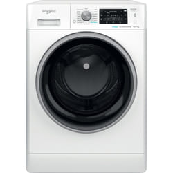 Whirlpool FFWDD 1074269 BSV UK washer dryer Freestanding Front-load White D