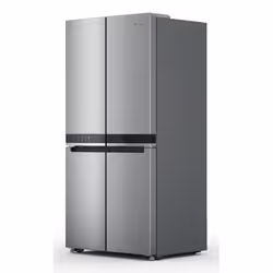 Whirlpool WQ9 B2L G side-by-side refrigerator Freestanding 594 L E Stainless steel