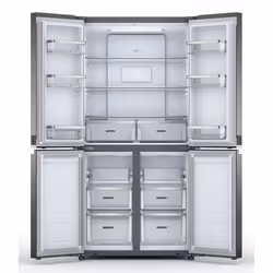 Whirlpool WQ9 B2L G side-by-side refrigerator Freestanding 594 L E Stainless steel