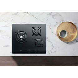 Whirlpool AKT 404/NB Black Built-in Gas 3 zone(s)