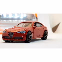 MATCHBOX Power Diecast Metal Car Model 1:64 Scale - 16 Alfa Romeo Giulia