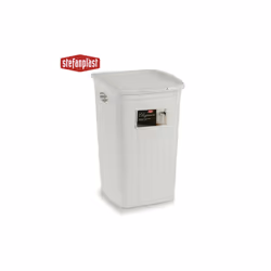 Laundry Basket White (50L) (36,5 x 54,5 x 38 cm)