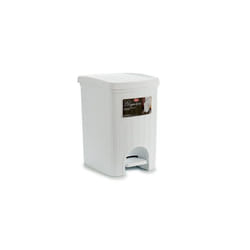 waste bin Elegance 20 litres 30,5 x 39 cm white
