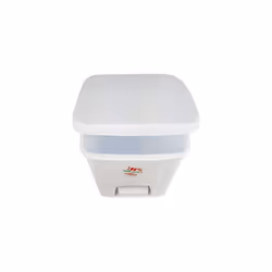 Square Dust Bin Pedalina White 4.5L