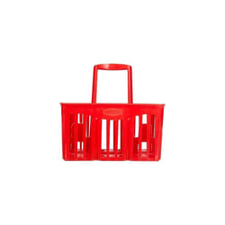 Bottle Holder 1 Lt 6 Spaces Stackable Red