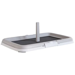 Kerbl 81990 dog / cat litter box Open litter box Black, Grey