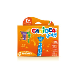 Carioca Teddy Marker 1+ felt pen Extra Bold Multicolour 6 pc(s)