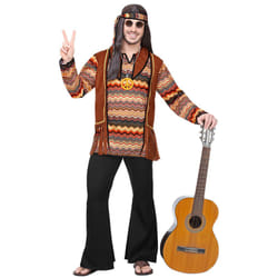Men's nature hippie costume - M