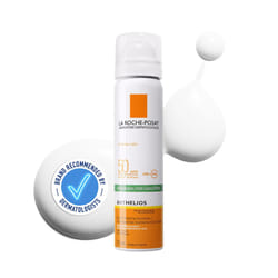 Anthelios Invisible Anti-Shine Fresh Mist Sunscreen For Oily Skin SPF50 75ml