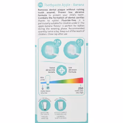 Chicco Oral Care Apple&Banana Toothpaste Ch320023201000 50 Ml.