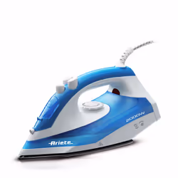 Ariete 6234/00, Dry & Steam iron, Teflon soleplate, 2 m, 140 g/min, Blue, White, 28 g/min