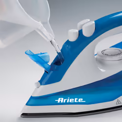 Ariete 6234/00 Dry & Steam iron Teflon soleplate 2000 W Blue, White
