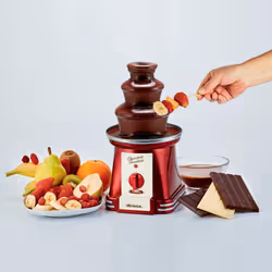 Ariete 2962/00 chocolate fountain Red, Stainless steel 90 W 500 g