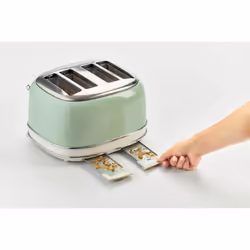 Ariete 0156/04 6 4 slice(s) 1600 W Green - Additional view 4