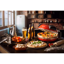Ariete 0909/10 pizza maker/oven 1 pizza(s) 1200 W Black, Red - Additional view 7