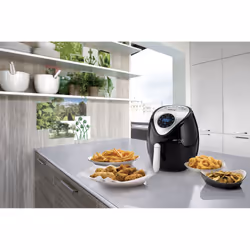 Ariete 4616/00 Single 3.5 L Stand-alone 1300 W Hot air fryer Black, Silver - Additional view 6