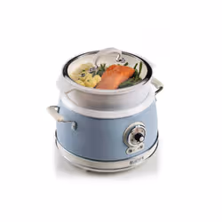 Ariete 2904 Rice Cooker - Electric Rice Cooker with ceramic bowl - Homemade Sushi - Multicooker - Vintage Line - 3.5 L - 650 W - Blue - Additional view 8